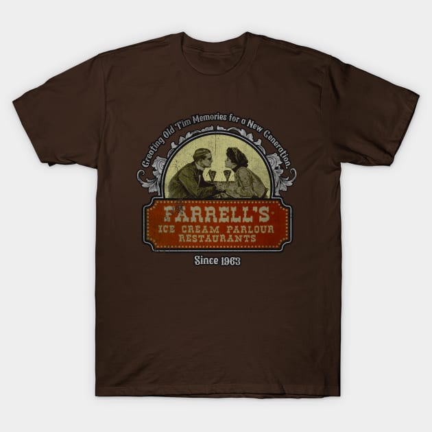 Farrell's Ice Cream Parlour Vintage T-Shirt by totalty-80s